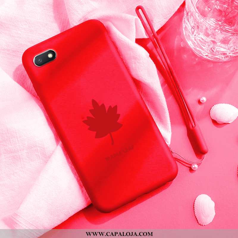 Capas Xiaomi Redmi 6a Tendencia Malha Cases Completa Vermelho, Capa Xiaomi Redmi 6a Super Barato