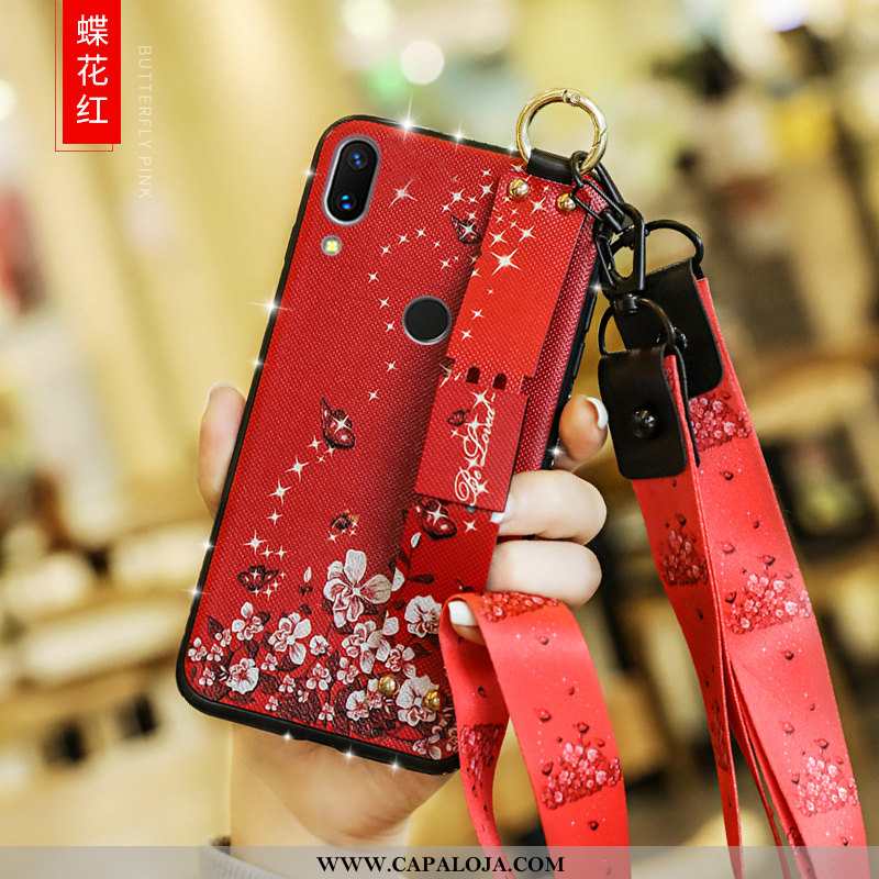 Capas Xiaomi Redmi 7 Criativas Rosa Cases Feminino, Capa Xiaomi Redmi 7 Tendencia Baratos