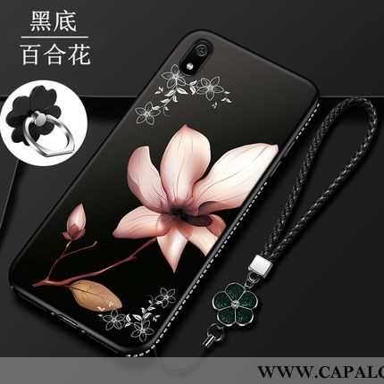 Capas Xiaomi Redmi 7a Personalizada Protetoras Vermelha Cases Preto, Capa Xiaomi Redmi 7a Tendencia 