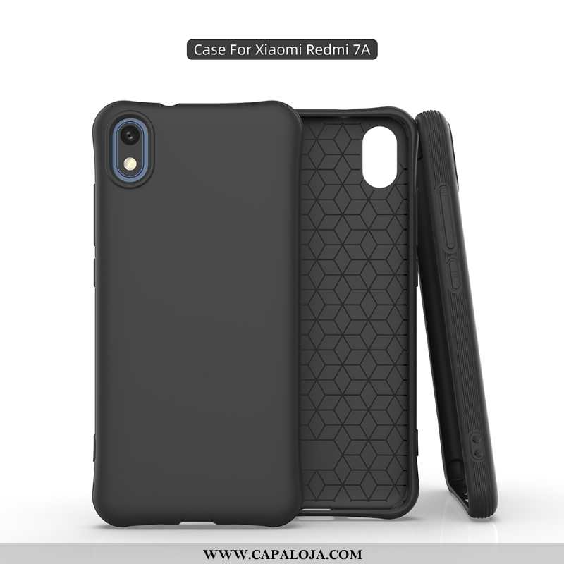 Capas Xiaomi Redmi 7a Personalizado Simples Primavera Telemóvel Azul, Capa Xiaomi Redmi 7a Soft Bara