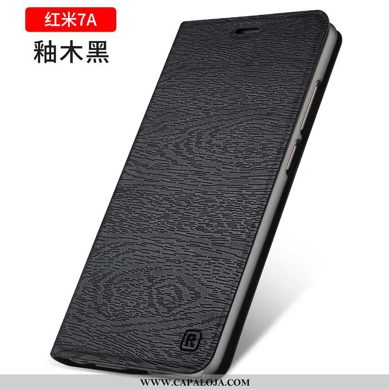 Capas Xiaomi Redmi 7a Protetoras Feminino Antiqueda Negócio Preto, Capa Xiaomi Redmi 7a Silicone Pro