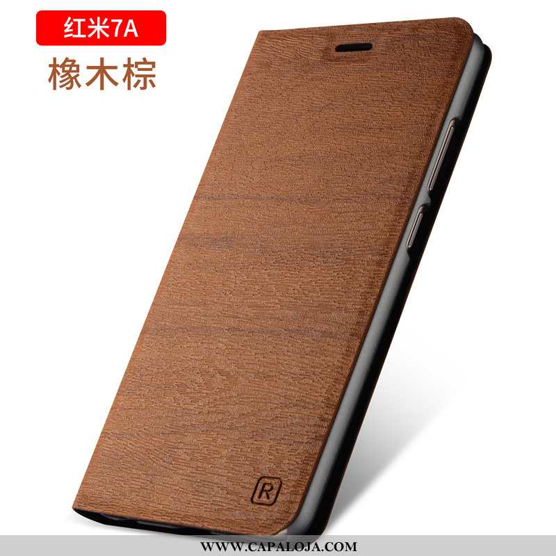 Capas Xiaomi Redmi 7a Protetoras Feminino Antiqueda Negócio Preto, Capa Xiaomi Redmi 7a Silicone Pro