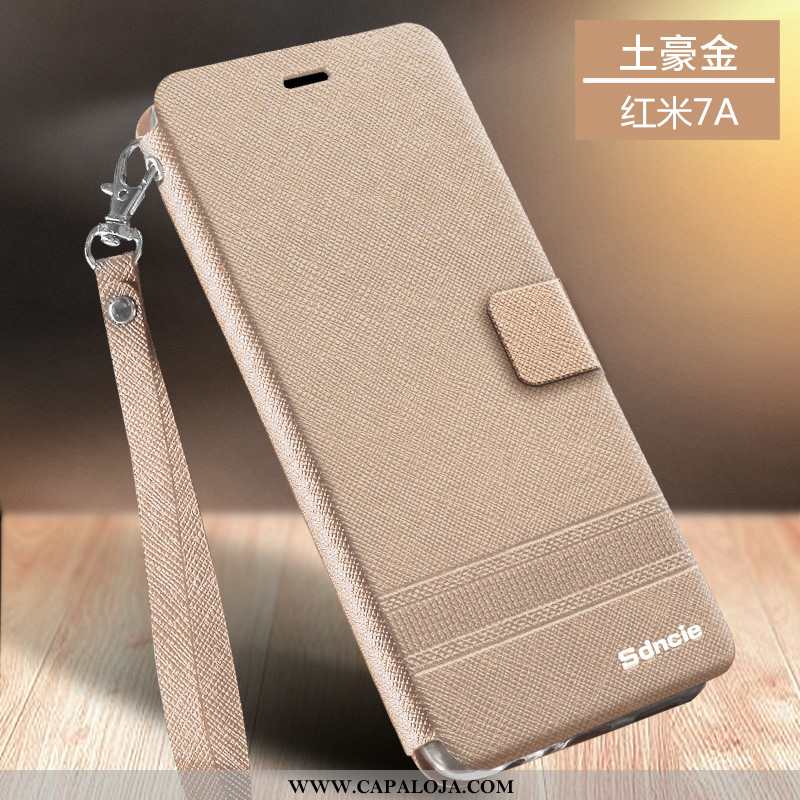 Capas Xiaomi Redmi 7a Silicone Feminino Cover Completa Dourado, Capa Xiaomi Redmi 7a Couro Baratos