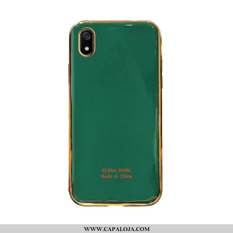 Capas Xiaomi Redmi 7a Soft Aço Telinha Minimalista Verde, Capa Xiaomi Redmi 7a Protetoras Comprar