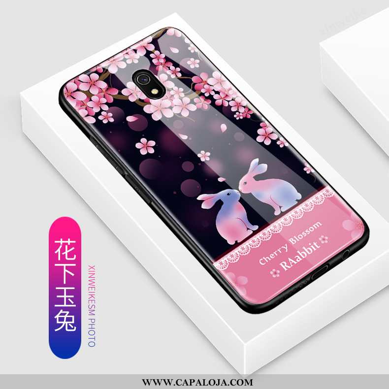 Capas Xiaomi Redmi 8a Bonitos Cases Desenho Animado Telinha Rosa, Capa Xiaomi Redmi 8a Protetoras Pr