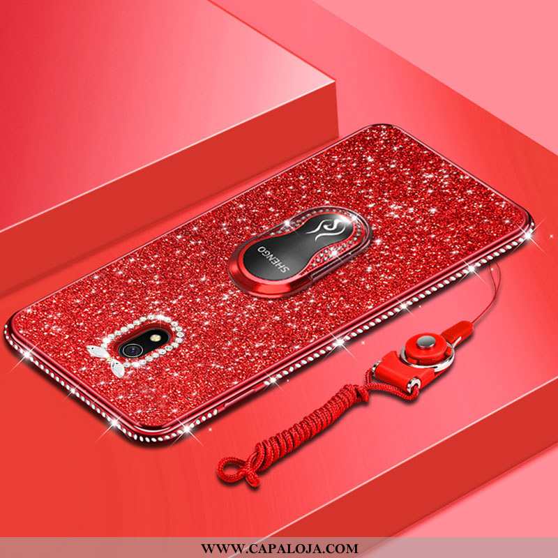 Capas Xiaomi Redmi 8a Cordao Cases Vermelha Vermelho, Capa Xiaomi Redmi 8a Personalizado Comprar