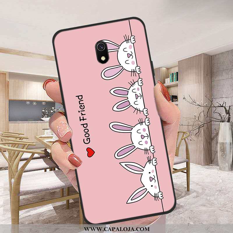 Capas Xiaomi Redmi 8a Fosco Vermelha Silicone Pequena Vermelho, Capa Xiaomi Redmi 8a Desenho Animado