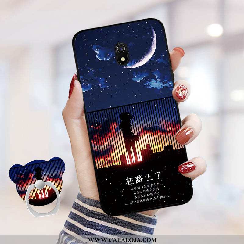 Capas Xiaomi Redmi 8a Moda Aço Protetoras Soft Azul, Capa Xiaomi Redmi 8a Personalizada Comprar