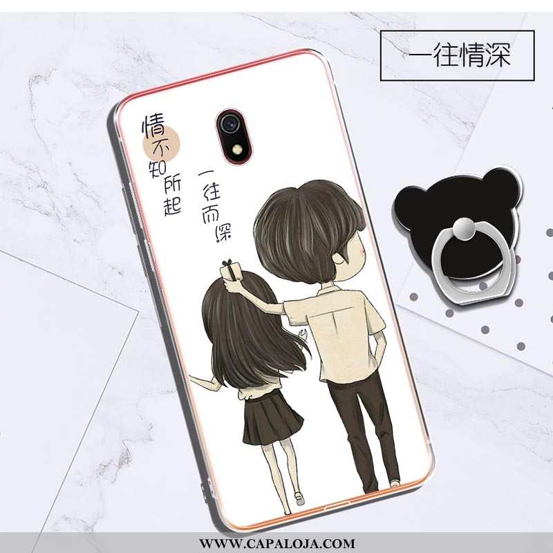 Capas Xiaomi Redmi 8a Personalizada Clara Cases Telinha Roxo, Capa Xiaomi Redmi 8a Criativas Barato