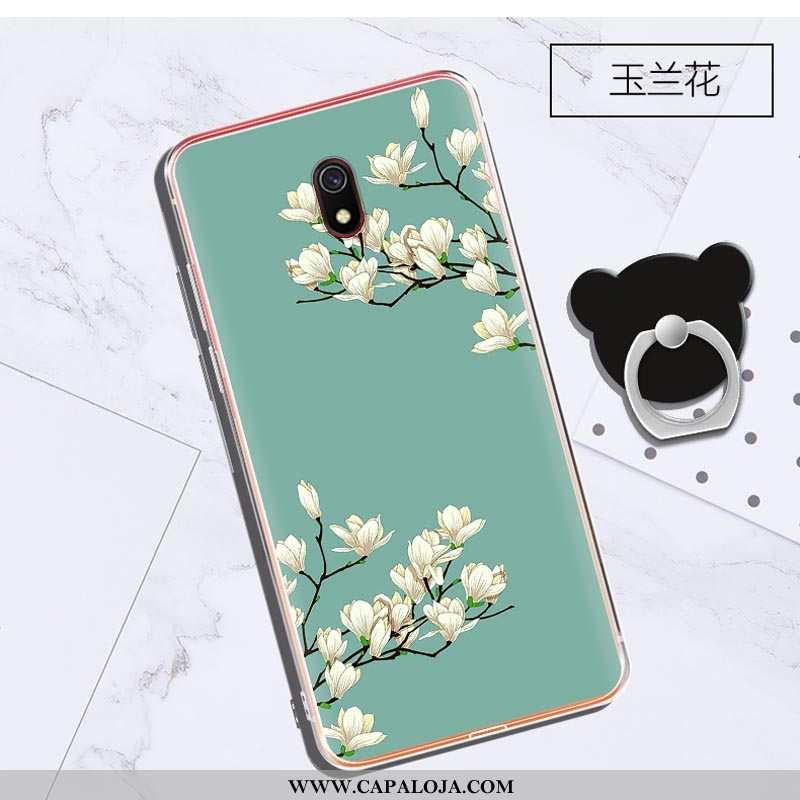 Capas Xiaomi Redmi 8a Personalizada Clara Cases Telinha Roxo, Capa Xiaomi Redmi 8a Criativas Barato