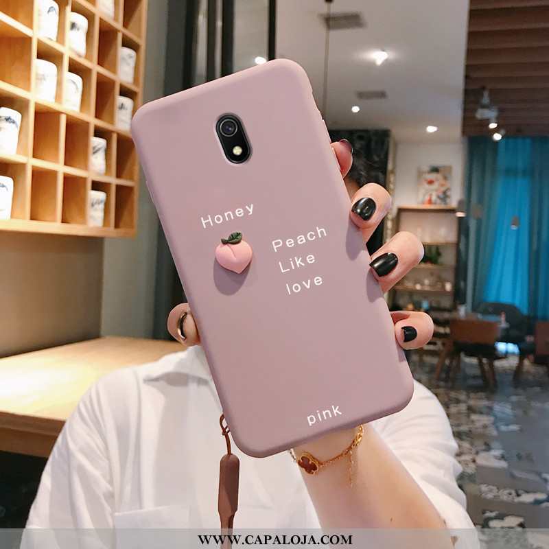 Capas Xiaomi Redmi 8a Super Tendencia Cases Soft Rosa, Capa Xiaomi Redmi 8a Silicone Baratas