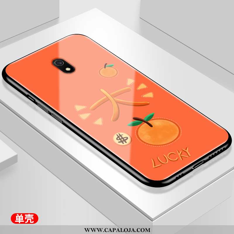 Capas Xiaomi Redmi 8a Tendencia Telemóvel Vermelha Vidro Preto, Capa Xiaomi Redmi 8a Soft Promoção