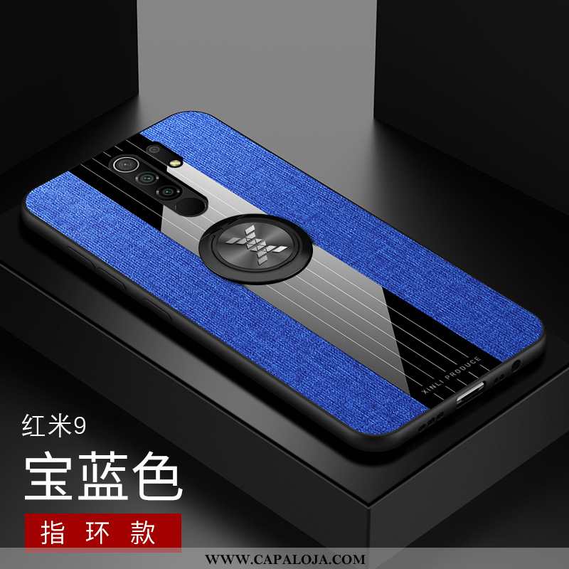 Capas Xiaomi Redmi 9 Silicone Pano Criativas Pequena Cinza, Capa Xiaomi Redmi 9 Fosco Online