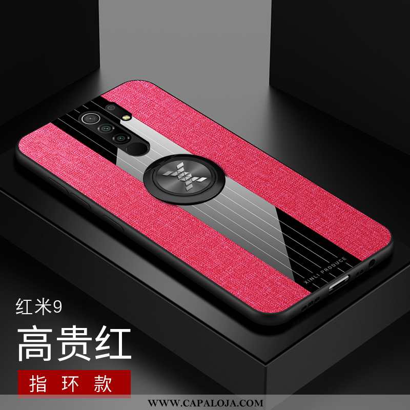 Capas Xiaomi Redmi 9 Silicone Pano Criativas Pequena Cinza, Capa Xiaomi Redmi 9 Fosco Online