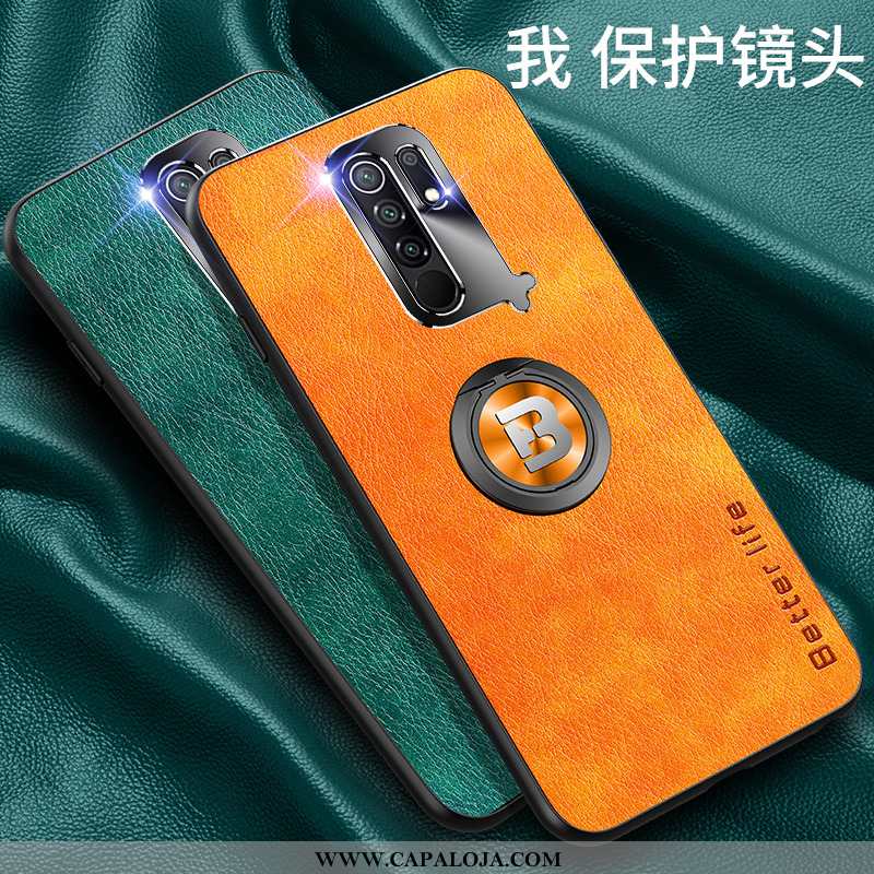 Capas Xiaomi Redmi 9 Super Laranja Slim, Capa Xiaomi Redmi 9 Protetoras Promoção