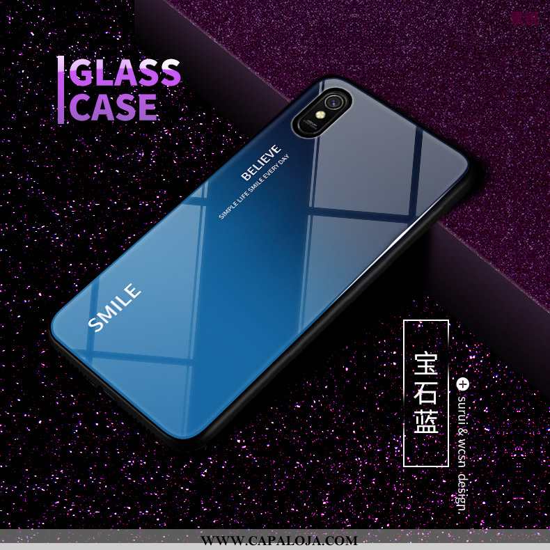 Capas Xiaomi Redmi 9a Personalizado Pequena Cases Telemóvel Vermelho, Capa Xiaomi Redmi 9a Criativas