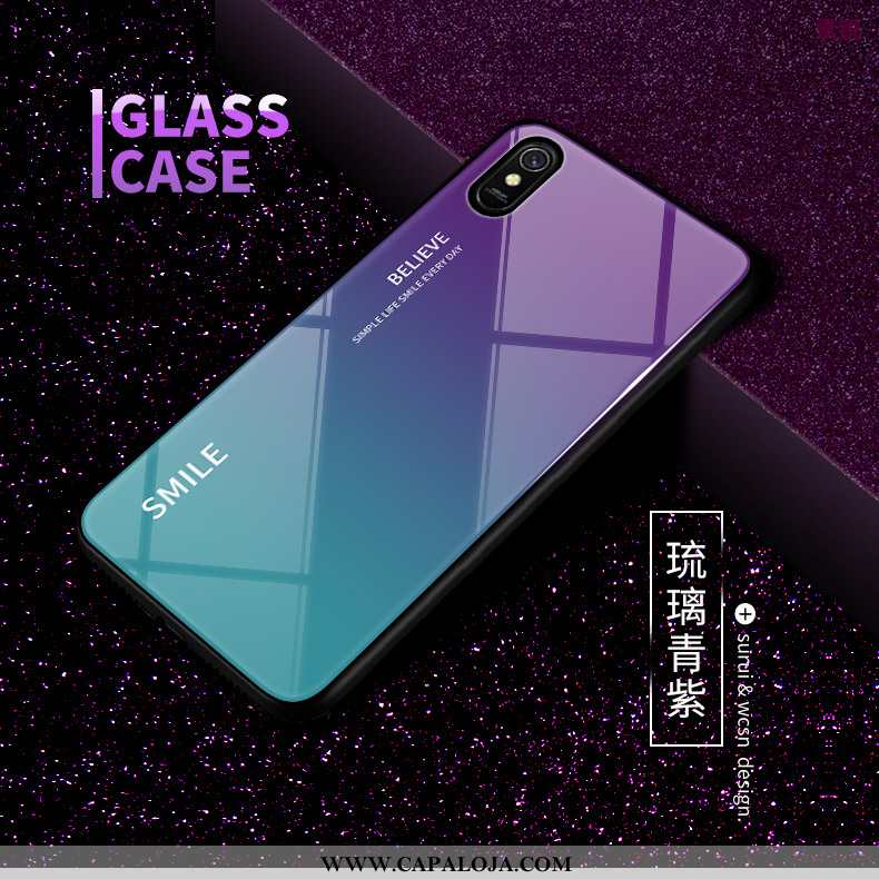 Capas Xiaomi Redmi 9a Personalizado Pequena Cases Telemóvel Vermelho, Capa Xiaomi Redmi 9a Criativas