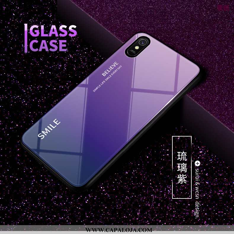 Capas Xiaomi Redmi 9a Personalizado Pequena Cases Telemóvel Vermelho, Capa Xiaomi Redmi 9a Criativas