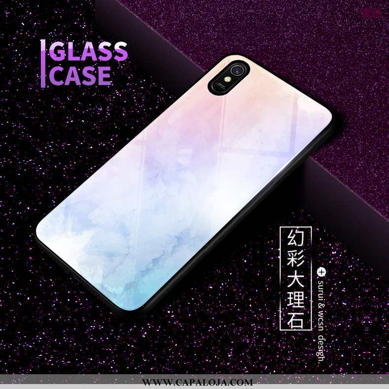 Capas Xiaomi Redmi 9a Personalizado Pequena Cases Telemóvel Vermelho, Capa Xiaomi Redmi 9a Criativas