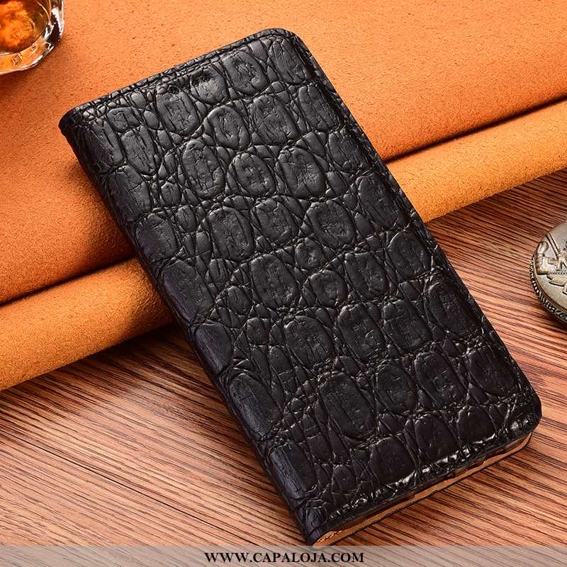 Capas Xiaomi Redmi 9a Protetoras Pedraria Antiqueda Preto, Capa Xiaomi Redmi 9a Couro Legitimo Venda