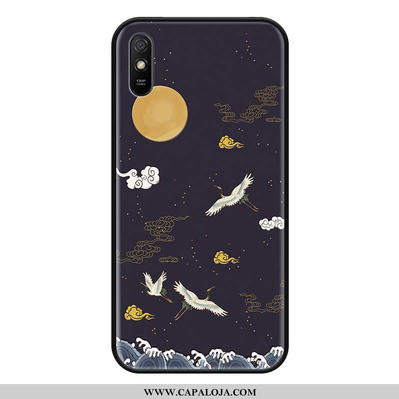 Capas Xiaomi Redmi 9a Tendencia Criativas Telinha Masculino Preto, Capa Xiaomi Redmi 9a Protetoras B