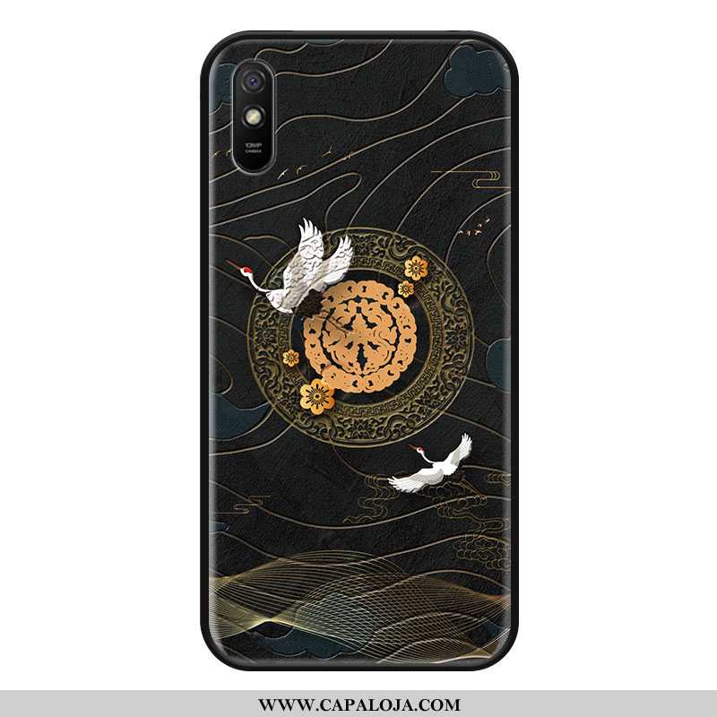 Capas Xiaomi Redmi 9a Tendencia Criativas Telinha Masculino Preto, Capa Xiaomi Redmi 9a Protetoras B