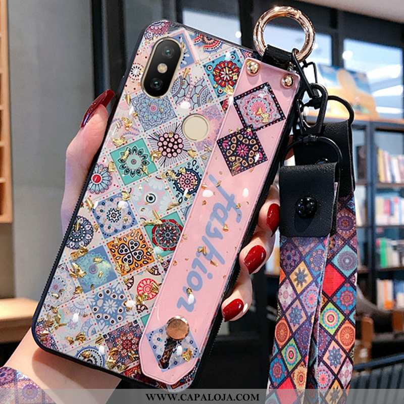 Capas Xiaomi Redmi Note 5 Cordao Antiqueda Cases Protetoras Vermelho, Capa Xiaomi Redmi Note 5 Perso