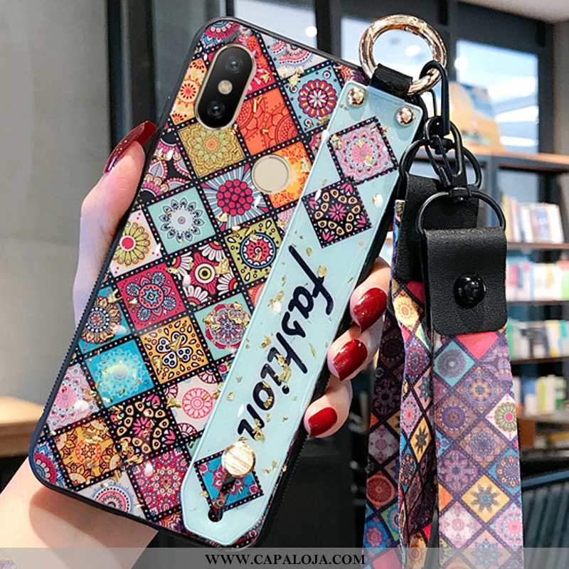 Capas Xiaomi Redmi Note 5 Cordao Antiqueda Cases Protetoras Vermelho, Capa Xiaomi Redmi Note 5 Perso