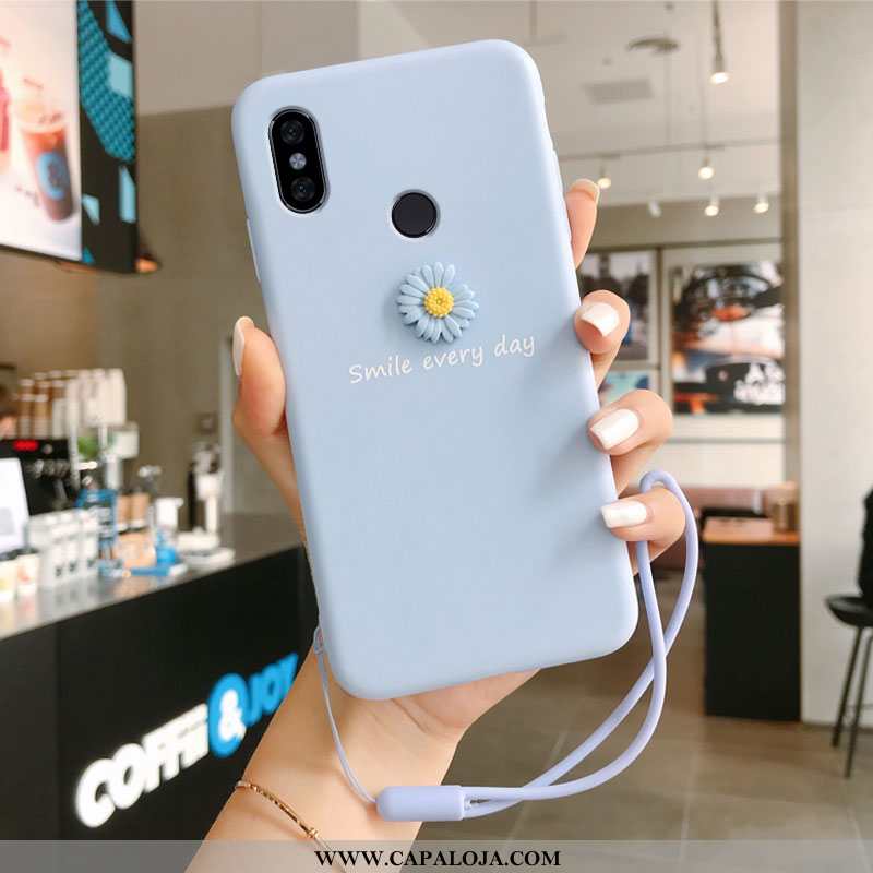 Capas Xiaomi Redmi Note 5 Criativas Azul Telinha Estival, Capa Xiaomi Redmi Note 5 Slim Baratos