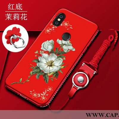 Capas Xiaomi Redmi Note 5 Protetoras Telemóvel Soft Telinha Vermelho, Capa Xiaomi Redmi Note 5 Fosco