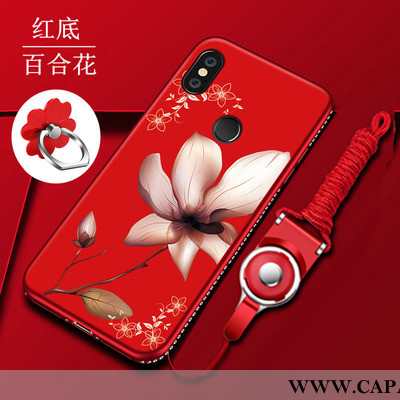 Capas Xiaomi Redmi Note 5 Protetoras Telemóvel Soft Telinha Vermelho, Capa Xiaomi Redmi Note 5 Fosco