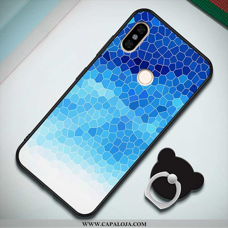 Capas Xiaomi Redmi Note 5 Soft Vermelha Telemóvel Moda Preto, Capa Xiaomi Redmi Note 5 Silicone Bara