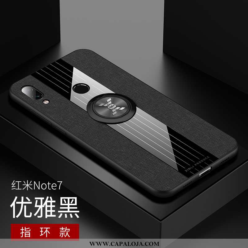 Capas Xiaomi Redmi Note 7 Personalizada Soft Cases Malha Rosa, Capa Xiaomi Redmi Note 7 Criativas Ba