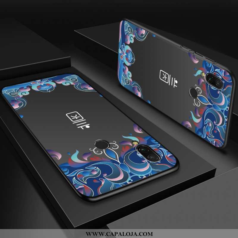 Capas Xiaomi Redmi Note 7 Personalizado Vermelha Resistente Roxo, Capa Xiaomi Redmi Note 7 Fosco Onl