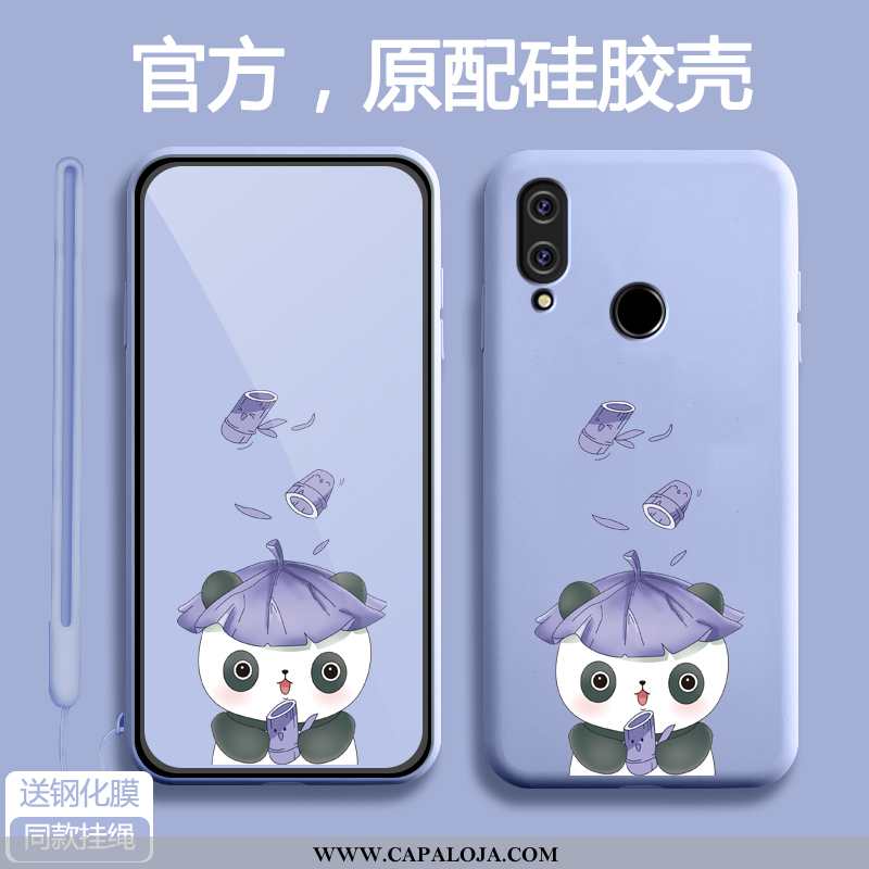 Capas Xiaomi Redmi Note 7 Protetoras Desenho Animado Feminino Vermelho, Capa Xiaomi Redmi Note 7 Sil