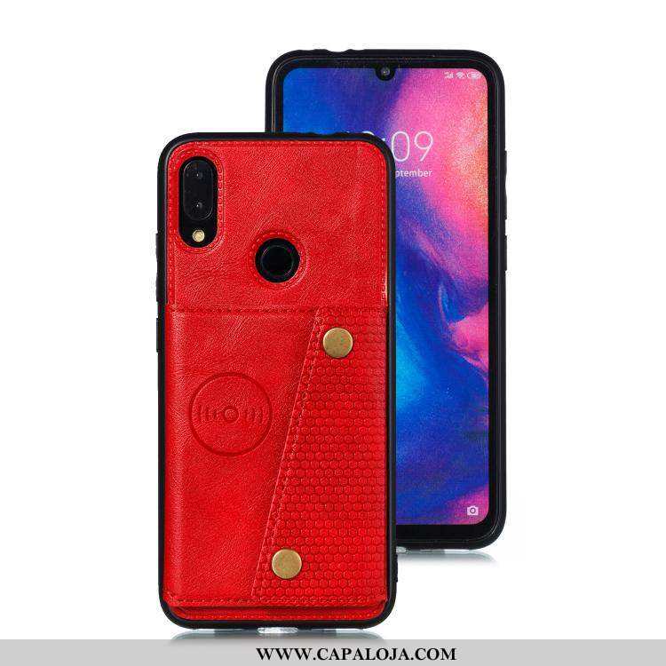 Capas Xiaomi Redmi Note 7 Protetoras Preto Telemóvel, Capa Xiaomi Redmi Note 7 Silicone Baratos