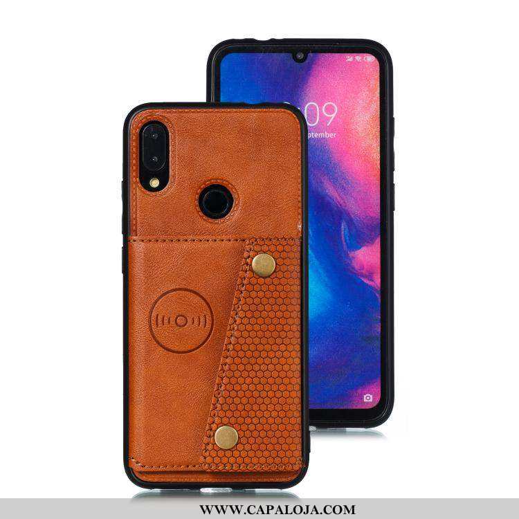 Capas Xiaomi Redmi Note 7 Protetoras Preto Telemóvel, Capa Xiaomi Redmi Note 7 Silicone Baratos