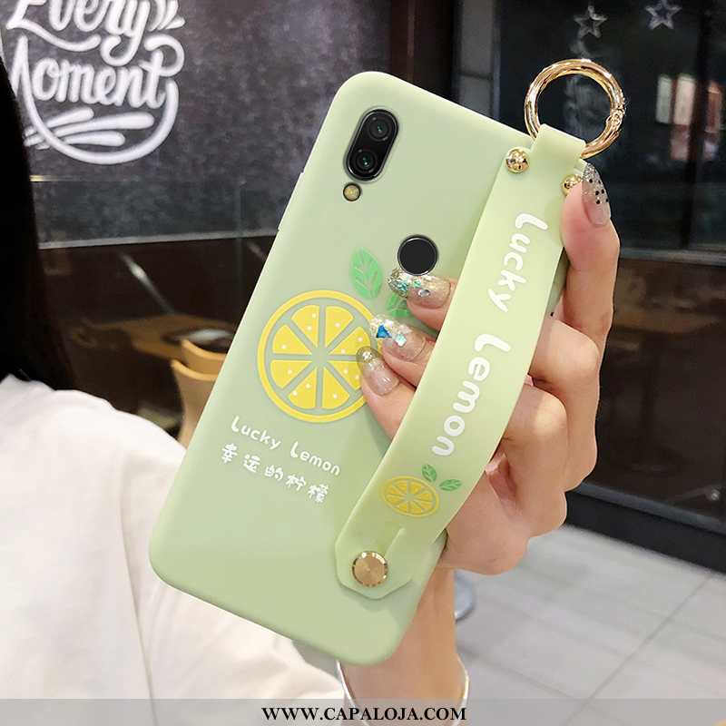 Capas Xiaomi Redmi Note 7 Soft Vermelha Fosco Verde, Capa Xiaomi Redmi Note 7 Protetoras Online