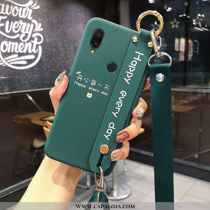 Capas Xiaomi Redmi Note 7 Soft Vermelha Fosco Verde, Capa Xiaomi Redmi Note 7 Protetoras Online