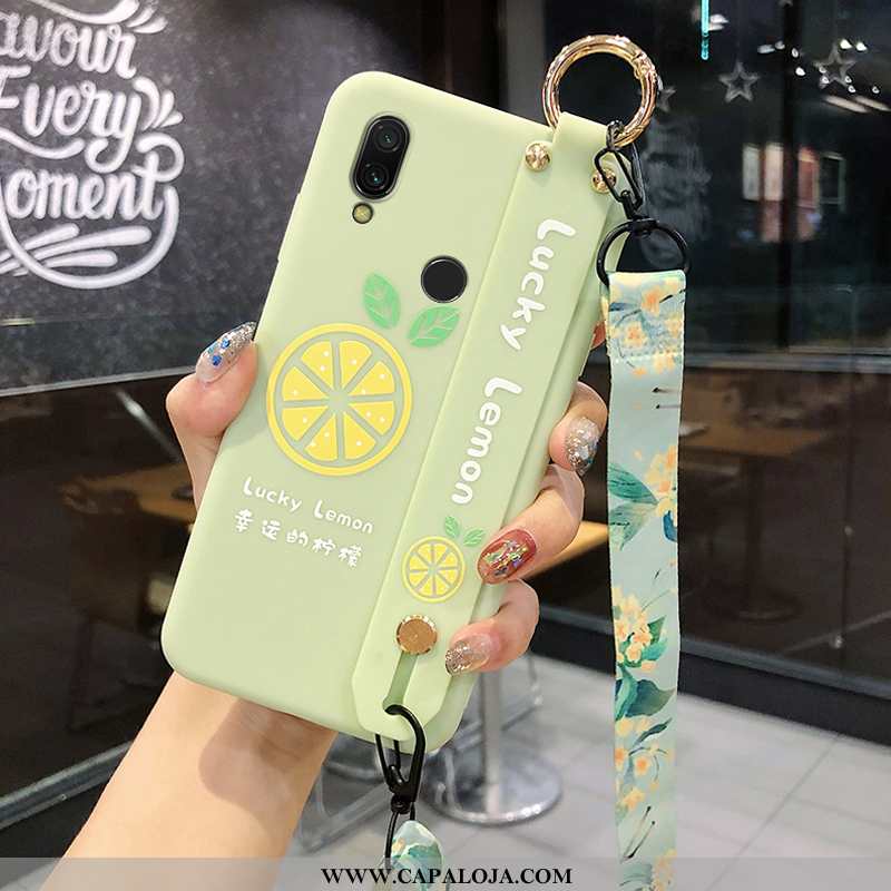 Capas Xiaomi Redmi Note 7 Soft Vermelha Fosco Verde, Capa Xiaomi Redmi Note 7 Protetoras Online