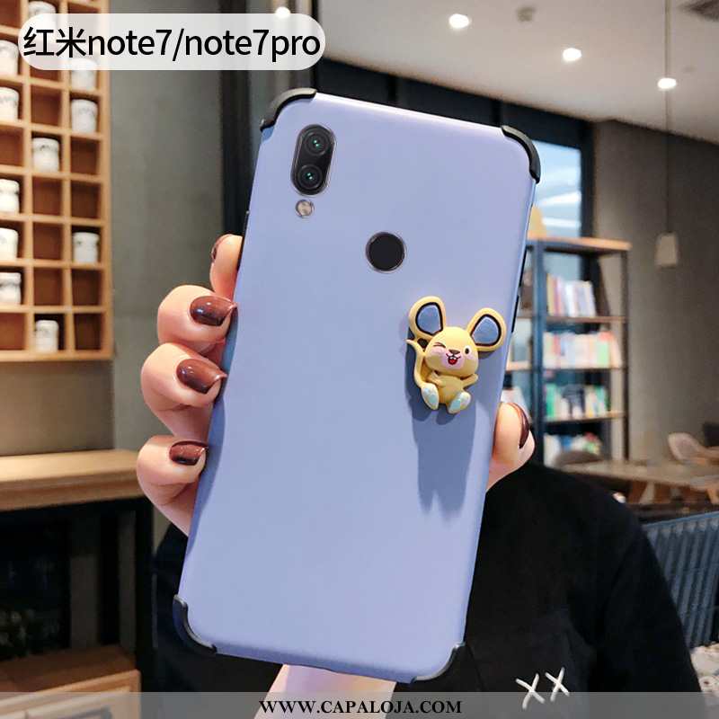 Capas Xiaomi Redmi Note 7 Super Azul Cases, Capa Xiaomi Redmi Note 7 Protetoras Comprar