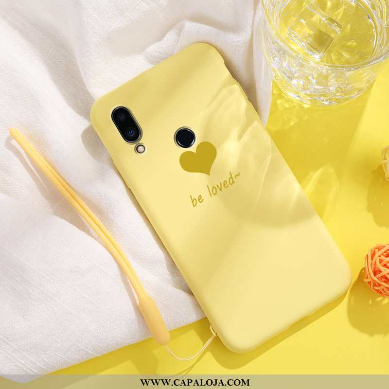 Capas Xiaomi Redmi Note 7 Tendencia Estiloso Novas Amarelo, Capa Xiaomi Redmi Note 7 Soft Barato