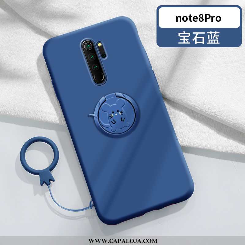 Capas Xiaomi Redmi Note 8 Pro Cordao Vermelha Telemóvel Soft Verde, Capa Xiaomi Redmi Note 8 Pro Sli