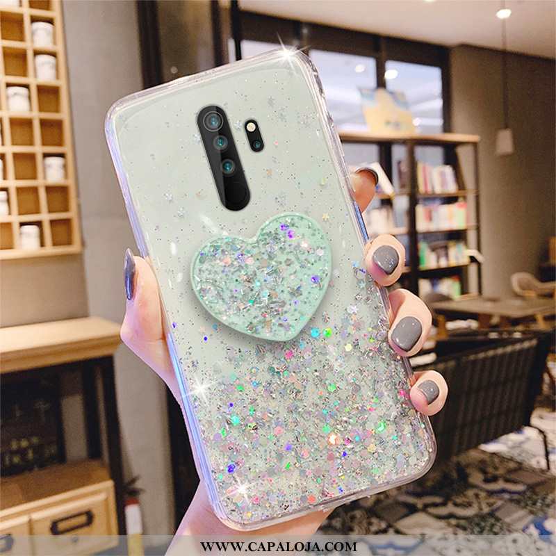 Capas Xiaomi Redmi Note 8 Pro Cristais Clara Cases Verde, Capa Xiaomi Redmi Note 8 Pro Luxo Online