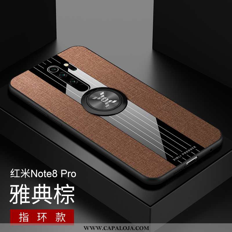 Capas Xiaomi Redmi Note 8 Pro Personalizada Antiqueda Protetoras Marrom Castanho, Capa Xiaomi Redmi 