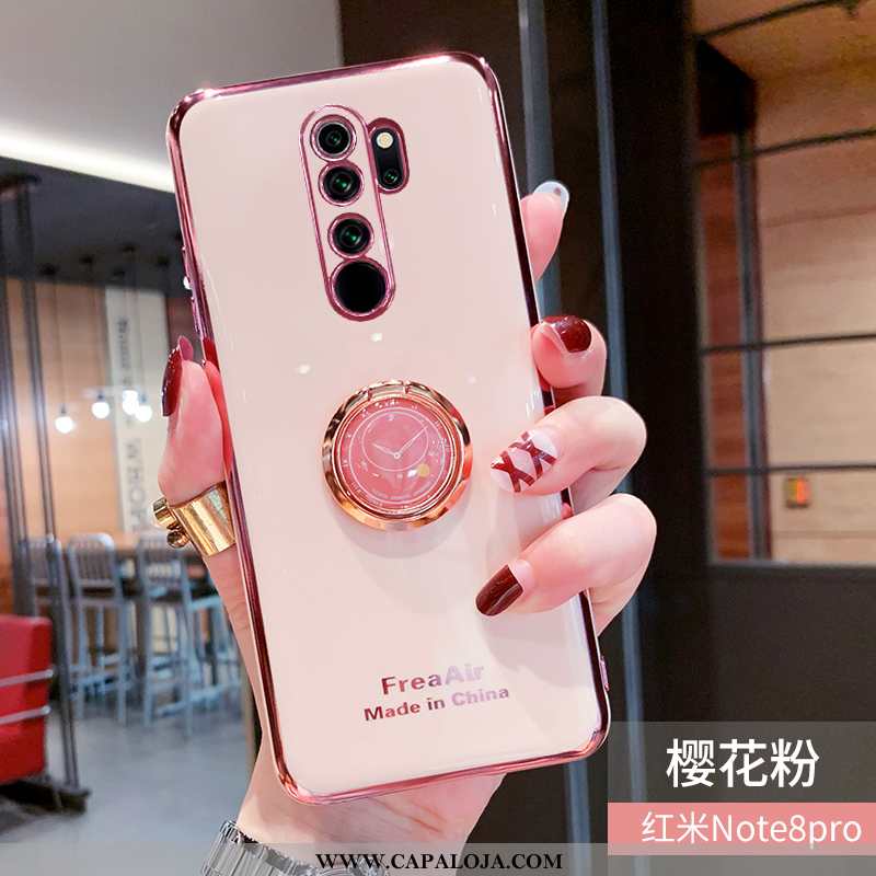 Capas Xiaomi Redmi Note 8 Pro Personalizada Completa Simples Rosa, Capa Xiaomi Redmi Note 8 Pro Cria