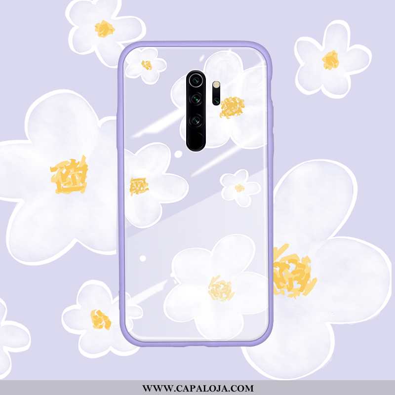 Capas Xiaomi Redmi Note 8 Pro Personalizado Roxa Telinha Completa Roxo, Capa Xiaomi Redmi Note 8 Pro