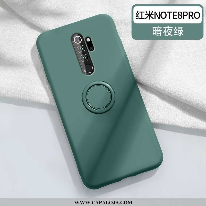 Capas Xiaomi Redmi Note 8 Pro Silicone Pequena Protetoras Vermelho, Capa Xiaomi Redmi Note 8 Pro Sof