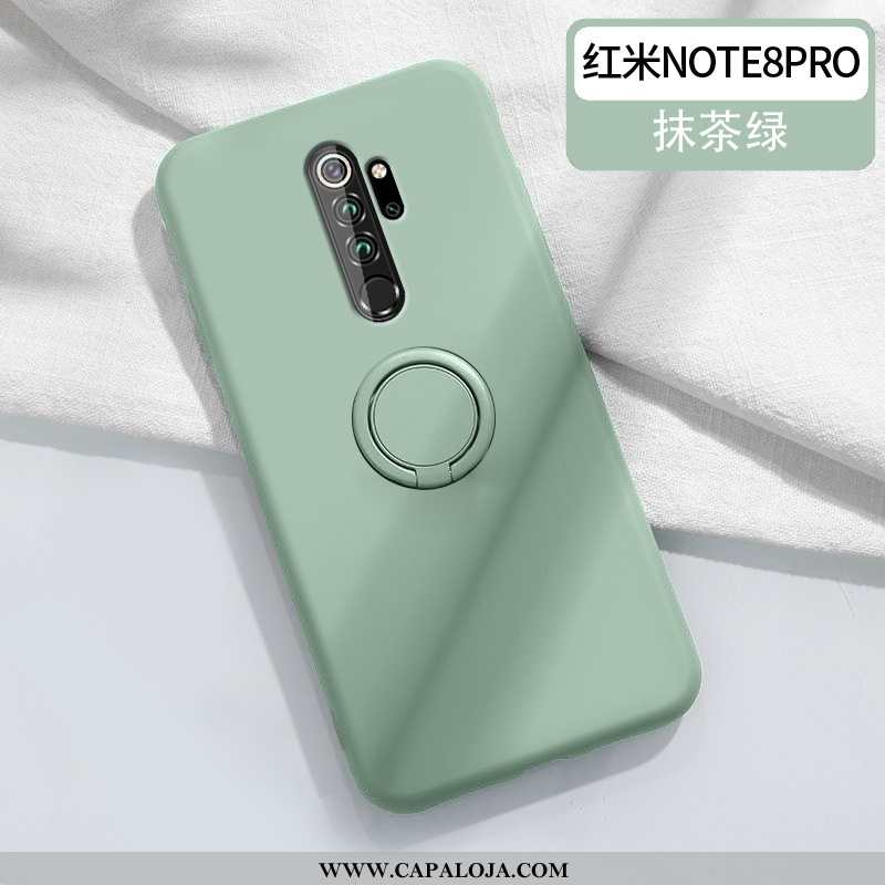 Capas Xiaomi Redmi Note 8 Pro Silicone Pequena Protetoras Vermelho, Capa Xiaomi Redmi Note 8 Pro Sof