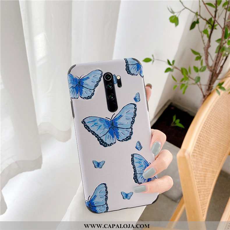 Capas Xiaomi Redmi Note 8 Pro Soft Vermelha Antiqueda Roxa Roxo, Capa Xiaomi Redmi Note 8 Pro Protet